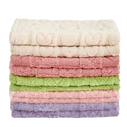 Yurhap Heart Plush Fleece Baby Blanket, Soft Sherpa Crib Blanket, 30"x40"