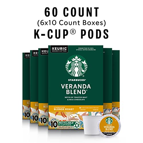 Veranda Blend Light Roast Single Serve Coffee Pods, Hot or Iced - 60 Count