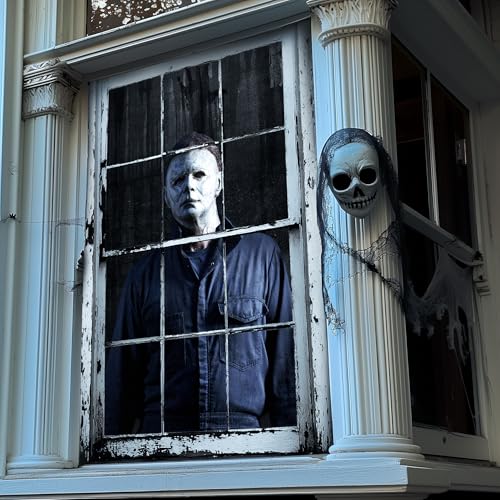 Halloween Horror Window and Door Cover Decoration