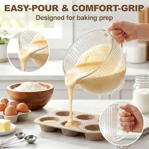 5-Quart Glass Mixing Bowl for 4.5 & 5-Qt Tilt-Head Stand Mixers