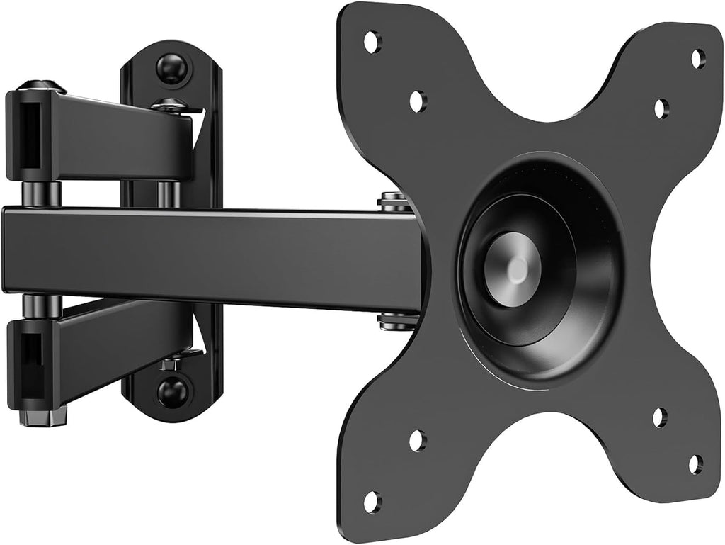 WALI Full Motion TV Wall Mount - 15-Inch Extension Arm for 13-32 Inch LED Screens | Black, 2 Packs