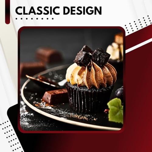 Green Direct Standard Cupcake Liners - Bulk Paper Baking Cups, Brown, Pack of 500