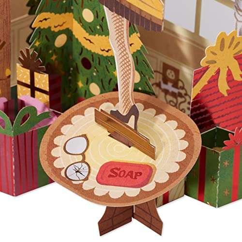 American Greetings A Christmas Story Pop-Up Christmas Card – Fragile Lamp Moment