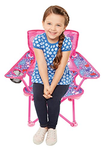 Kids Foldable Camping Chair with Carry Bag - Portable Outdoor Seat