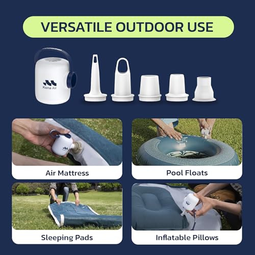 Cordless Rechargeable Air Pump for Air Mattresses & Floats
