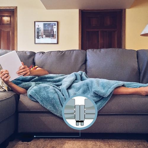16 Pack Heavy Duty Sectional Sofa Couch Connector Rubber Straps