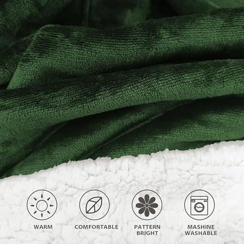 Oversized Wearable Blanket Hoodie, 5FT Sherpa Fleece Cozy Warm Throw