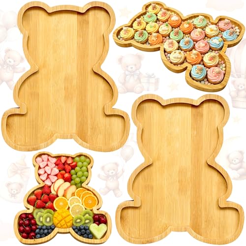 Bear Charcuterie Board - Beary Gender Reveal Baby Shower Party Decorations (Barri Design, Bears)