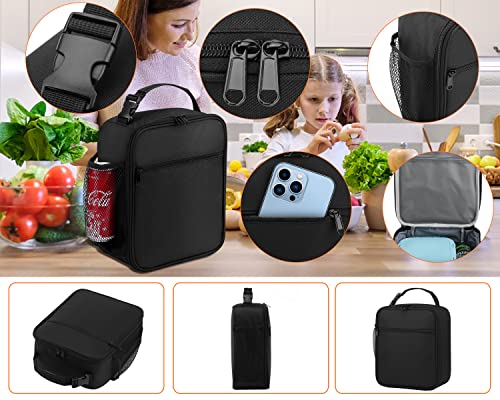 Insulated Lunch Bag for Men & Women - Reusable Waterproof Lunch Box