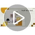 8x10 Shadow Box Display Case with Linen Backing and Magnetic Door - Champagne