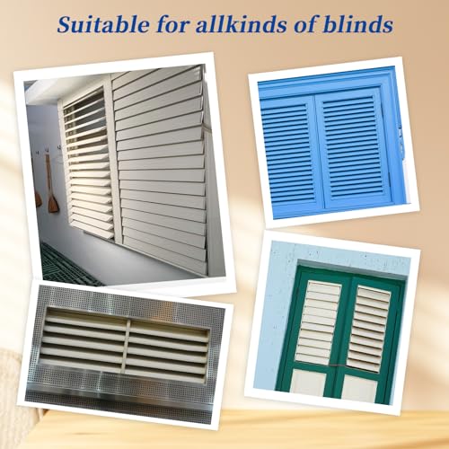 40-Piece Plantation Shutter Repair Kit with Louver Staples and Pins