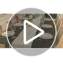 Red Cheesecloth Table Runner 120-Inch Rustic Boho Gauze Table Decor
