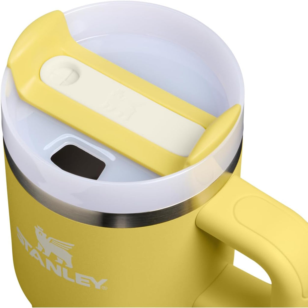 STANLEY Quencher H2.0 Tumbler - 20 oz Insulated Stainless Steel Cup with Handle & Straw | Daffodil Color