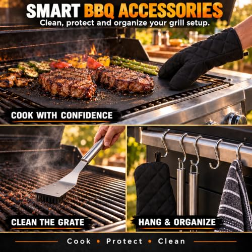 Kederwa BBQ Grilling Tools Advent Calendar 2026 – 24 Day Outdoor Grill Gift Set for Men