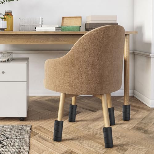 8-Pack Bed Frame Toe Protectors - 6-Inch Foam Furniture Leg Guards
