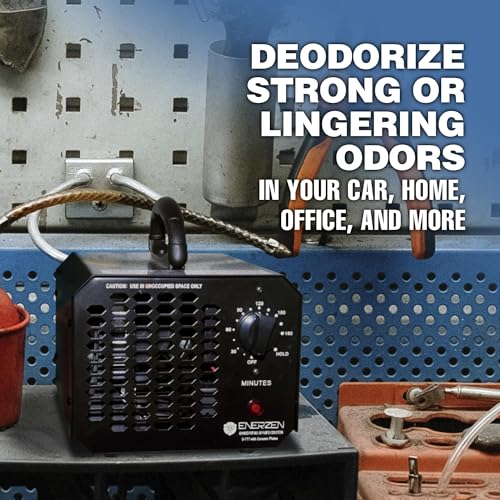 Industrial Ozone Generator 60,000mg Air Purifier Deodorizer Black