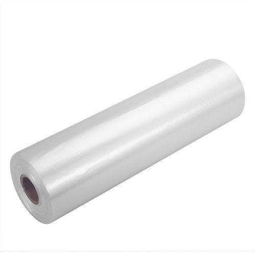 9527 Product 12" x 16" Clear Plastic Produce Bag, Food Storage Bag on a Roll, 350 Bags One Roll (2 Rolls), Freeze/Heat Clear Bag for Bread, Meat, Vegetables, Fruits