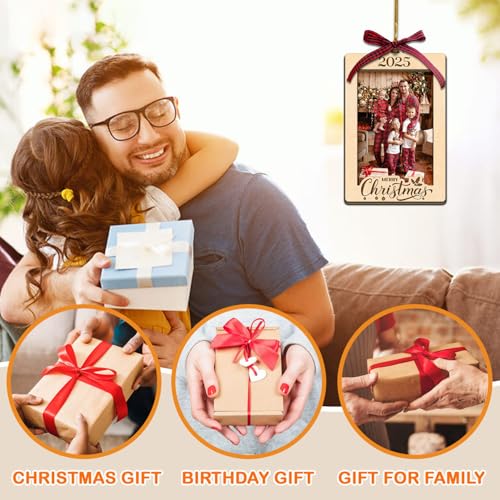 TRUMPETIC US Travel Map Christmas Ornament - DIY 50 States Travel Checklist Gift