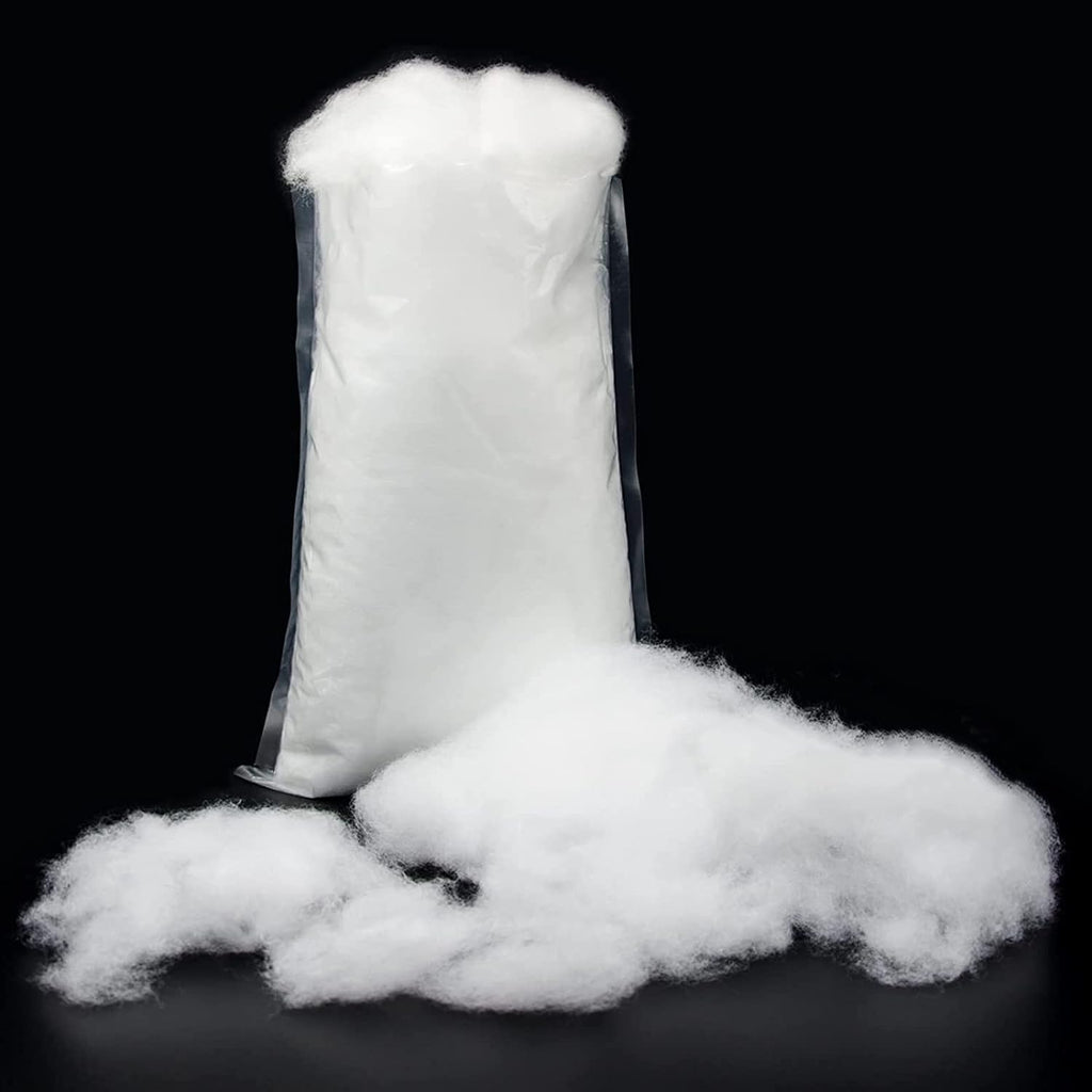 Skiennix Artificial Snow Decor - Fluffy White Cotton Wool for Christmas Trees & Holiday Displays