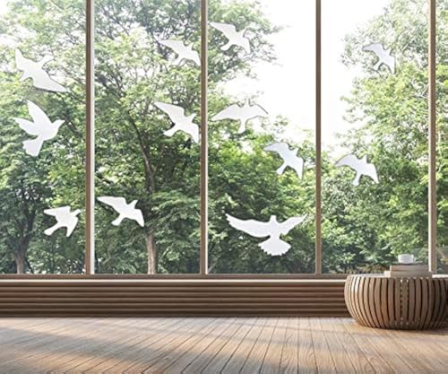 Anti-Collision Bird Stickers for Glass Windows and Doors