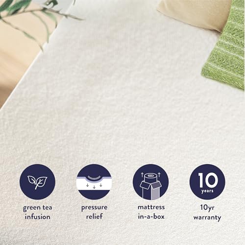 Best Price Mattress Full 6 Inch Green Tea Memory Foam Bed-In-A-Box