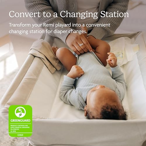 Collapsible Changing Station Accessory for Playard - Wipeable Surface