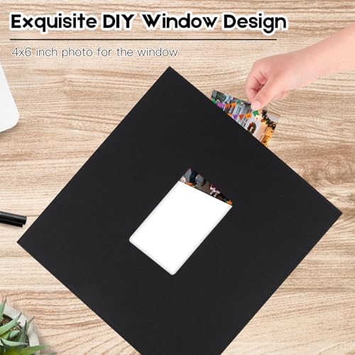 Extra Large 1000 Photo Album 4x6, Linen Hardcover with Display Window