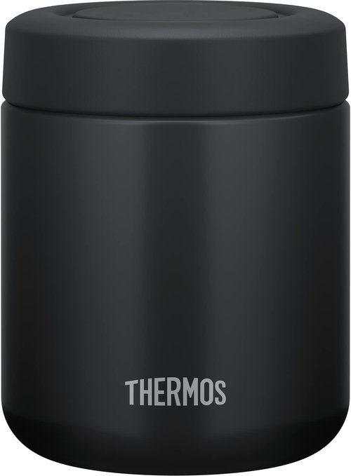 Thermos JBR-301 BK Vacuum Insulated Soup Jar, 10.1 fl oz (300 ml), Black, Standard Model, Hot & Cold Clean, Easy to Clean, Round Mouth Design