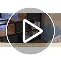 Low Twin Over Twin Bunk Bed with Storage Stairs, RGB Lights & Power Outlet