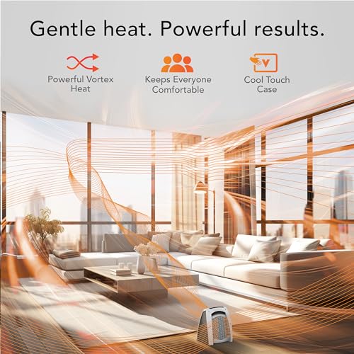 Whole Room Electric Space Heater with Auto Climate and Digital Display