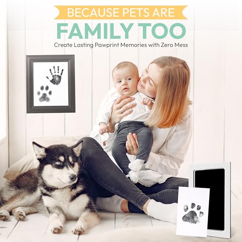 Inkless Baby Handprint & Footprint Ink Pad - Mess-Free Newborn Keepsake Kit