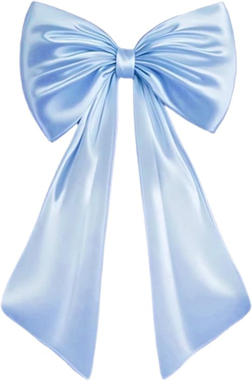 Large Blue Bow Decor by [Brand Name] - Perfect Birthday Party Backdrop & Wall Decorations