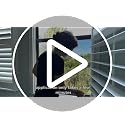 One-Way Privacy Window Film, Black Silver, 17.5" x 78.7" - Heat Control & UV Protection