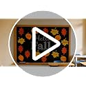 300 PCS Fall Leaf Paper Cutouts Set - Autumn Thanksgiving Classroom Crafts