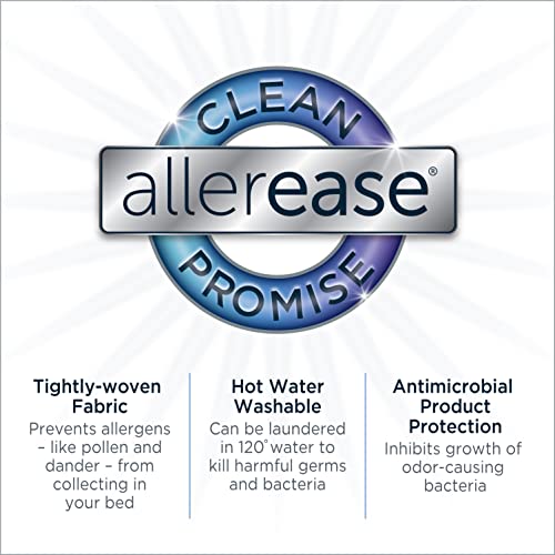 Aller-Ease Platinum Queen Waterproof Mattress Protector - Zip-Off Top