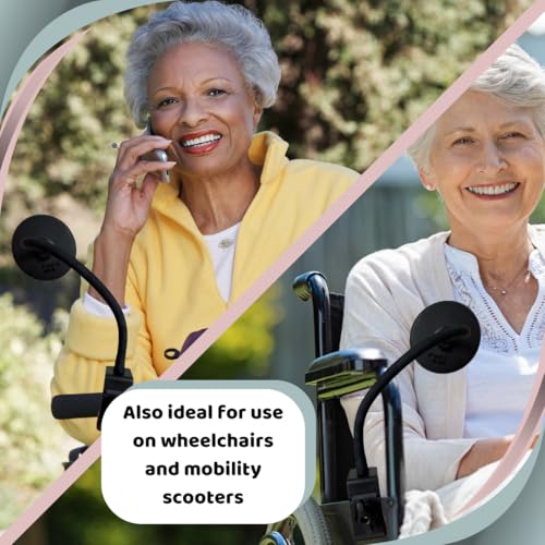 Universal Stroller Mirror for Baby - Shatter-Proof Rear-View Attachment