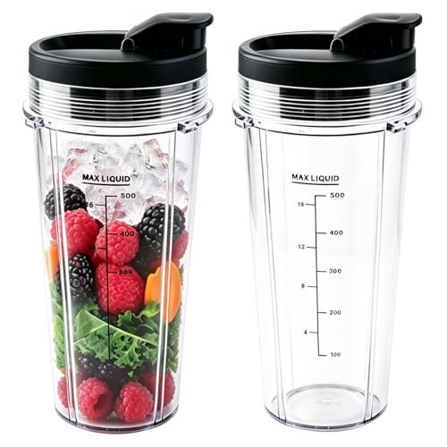 20 oz Blender Replacement Cups for BN301 BN300 Series, 2 Pack