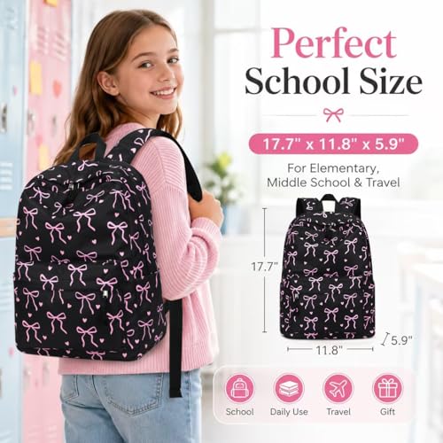 3-in-1 Kids School Backpack Set with Lunch Box and Pencil Case