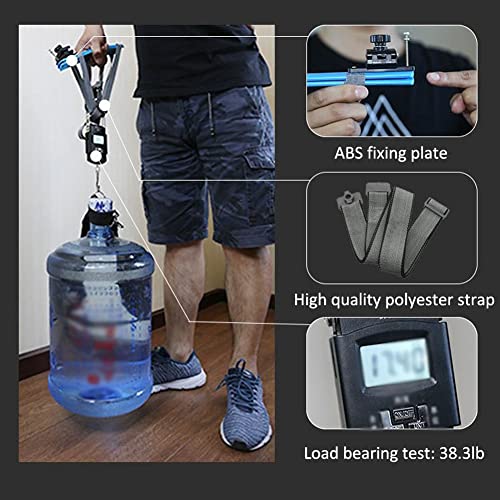 Hands-Free Backpack Umbrella Holder for Outdoor Hiking and Fishing