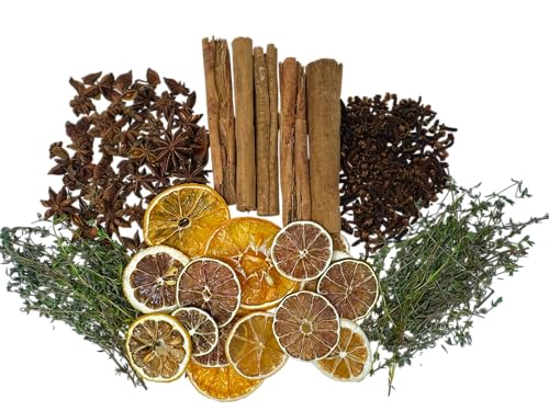 All-Natural Stovetop Potpourri - Dried Citrus, Cinnamon, Clove & Star Anise