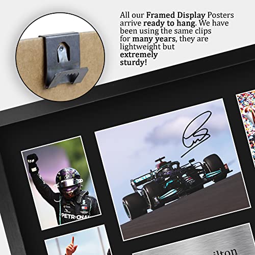 Formula 1 Racing Driver Framed Photo Montage Display 16 x 12 Inch