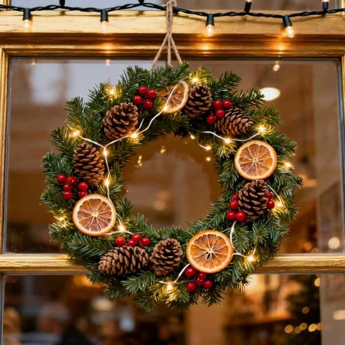 12 Pack 12-Inch Metal Wreath Frames Ring for DIY Christmas — Round 12 Pcs