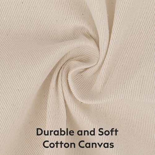 Professional Cotton Canvas Painting Apron with 3 Pockets, Adjustable
