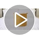 Large Woven Cotton Rope Storage Basket - 15x15x14 Nursery Organizer