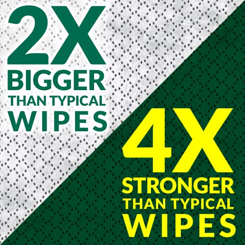 Heavy-Duty All-Purpose Cleaning & Degreasing Wipes, 75 Count (Pack of 2)