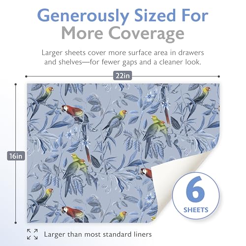 Scented Drawer Liners for Dressers and Cabinets - Non-Adhesive Paper