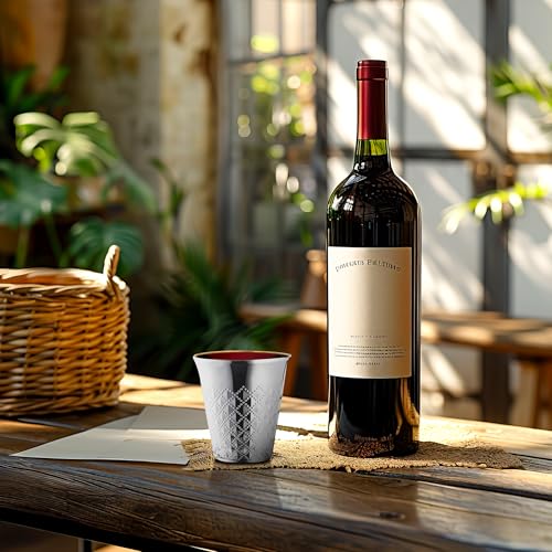 5 oz Silver Disposable Kiddush Cups - 110 Pack for Shabbat and Holidays