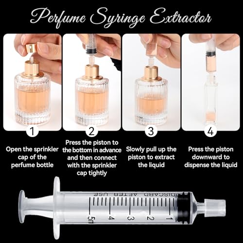10-Piece Perfume Refill Tool Kit for Travel, Essential Oils, and Fragrance