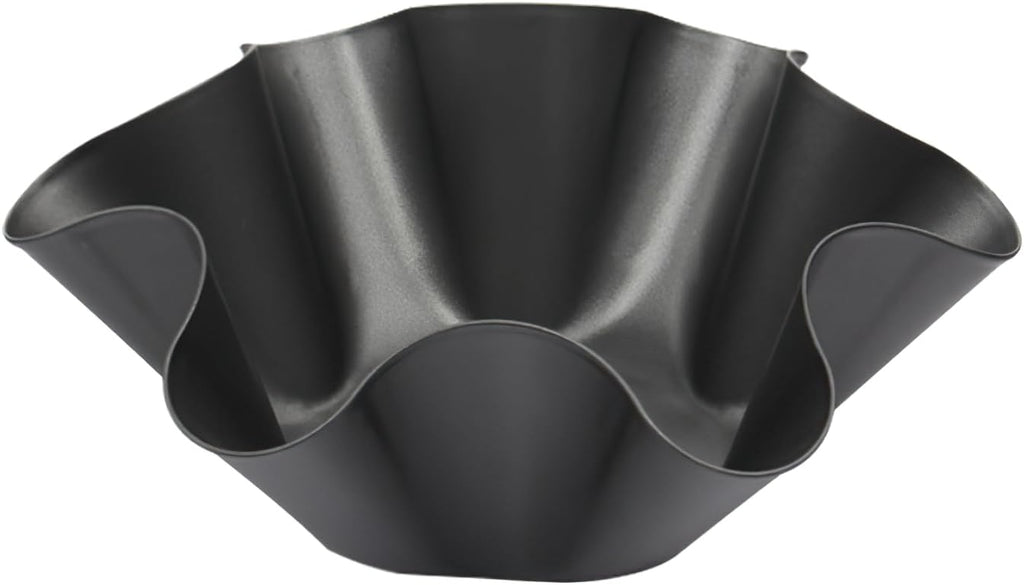 Skiennix Nonstick Taco Shell Bowl Set - 4 Pcs Carbon Steel Tortilla Maker for Baking & Frying