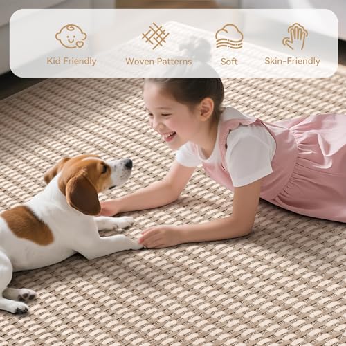 2x6 ft Boho Hallway Runner Rug, Non-Slip Washable Kitchen Floor Mat
